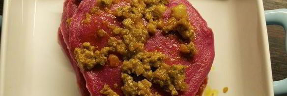 мини-лазанья сердце