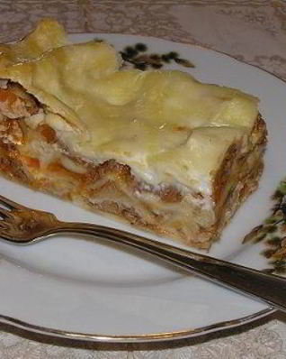 Моя мясная лазанья