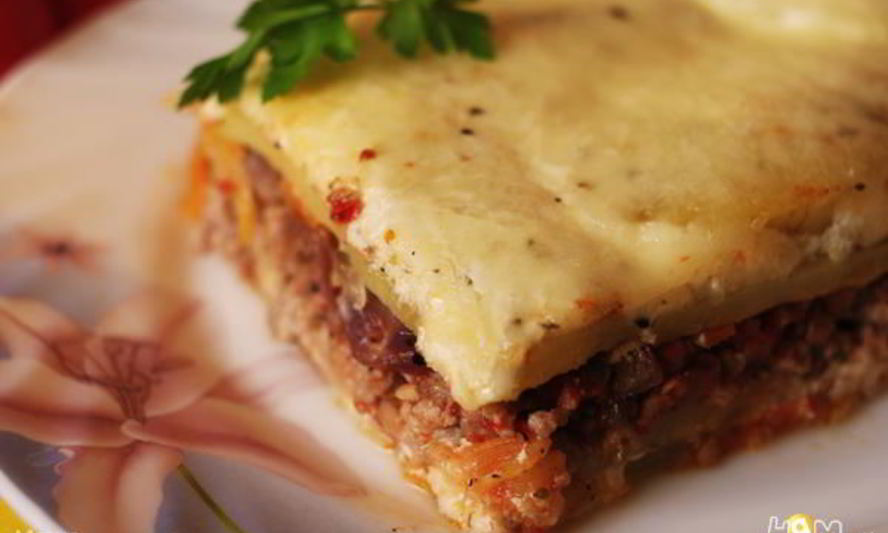 Рецепт овощной лазанья без теста