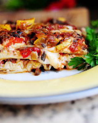 Овощная лазанья