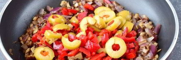 постная лазанья с грибами