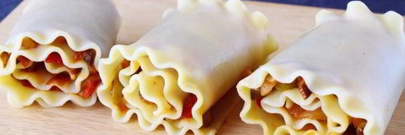 постная лазанья с грибами