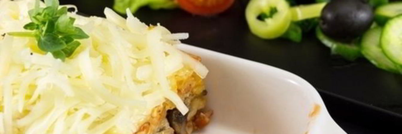 Сытная овощная лазанья