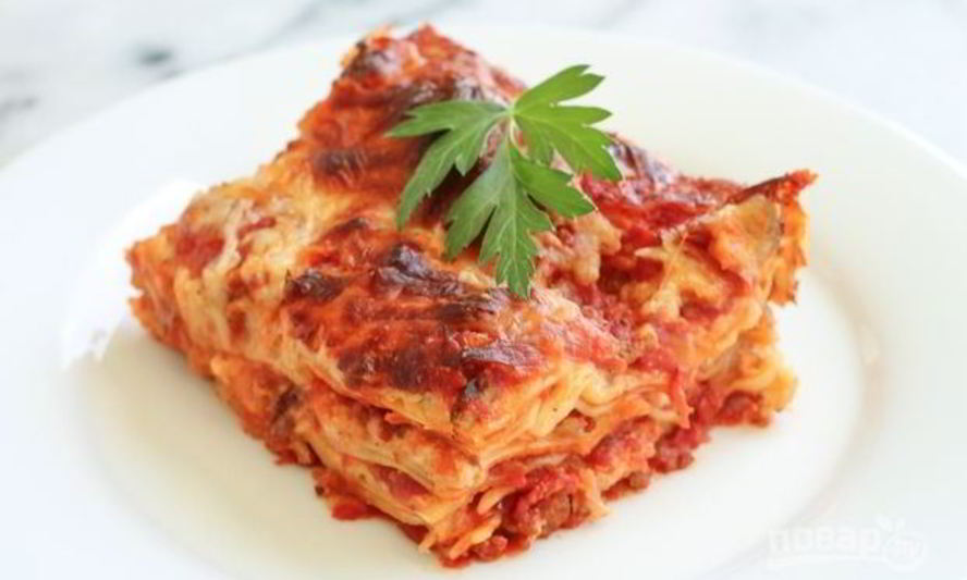 Рецепт вкусной лазанья