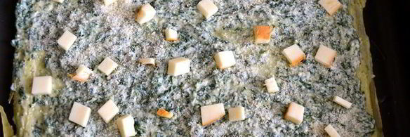 зеленая лазанья