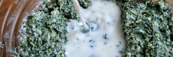 зеленая лазанья