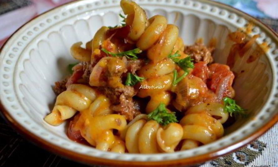 Рецепт итальянской пасты с мясным соусом