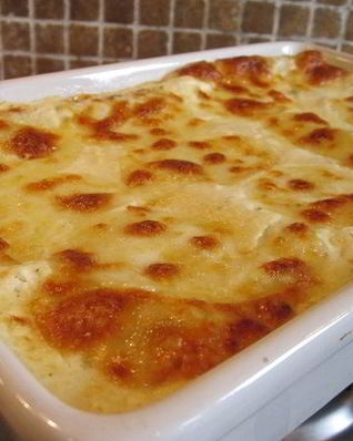 Каннеллони с рыбой