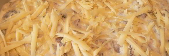 каннелони с фаршем и грибами