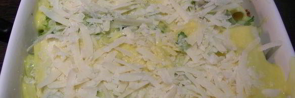 каннелони со спаржей и копченым лососем