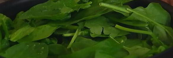 макароны с брокколи и шпинатом