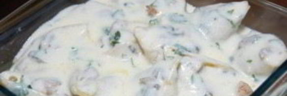 макароны с начинкой