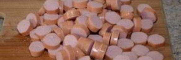 макароны с сосиской в духовке