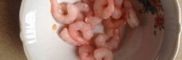 макароны с соусом из брокколи и креветками