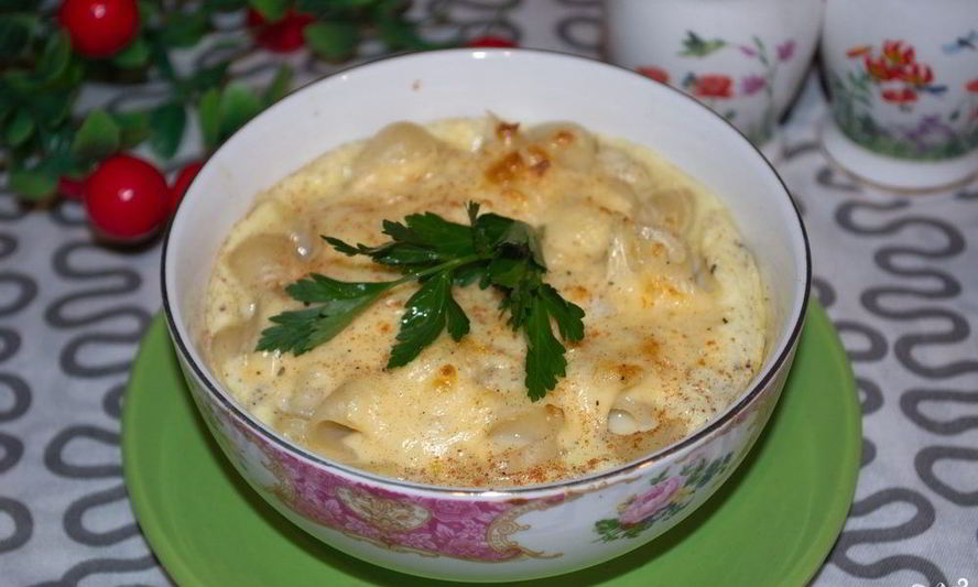 Рецепт макарон с сыром в духовке