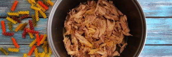 макароны с тушенкой в мультиварке