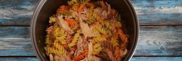 макароны с тушенкой в мультиварке