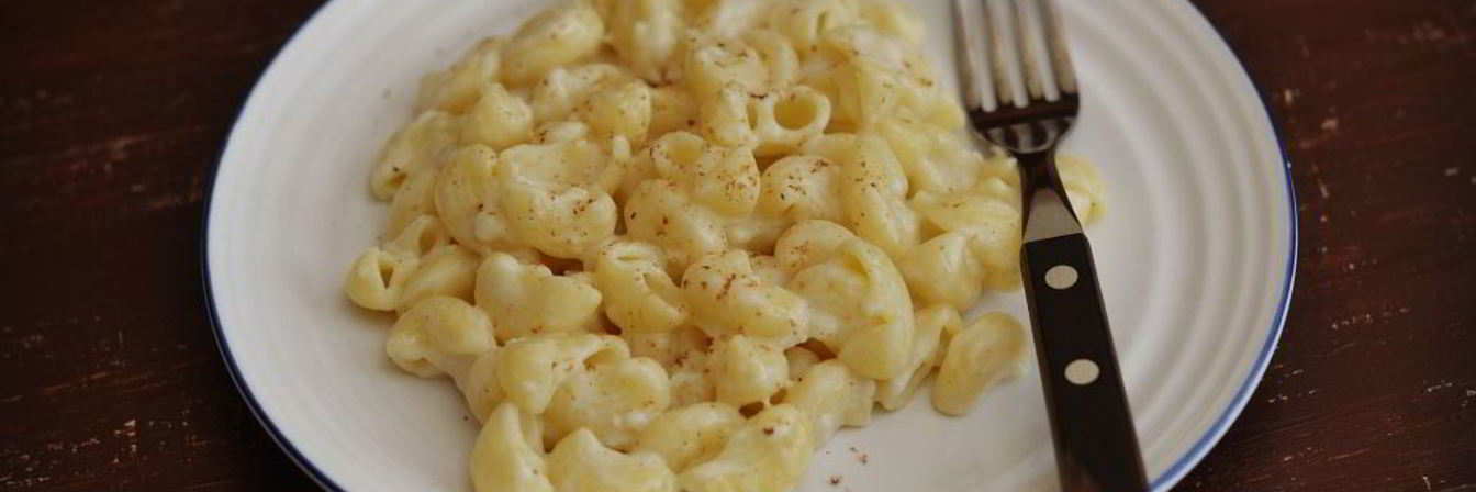 Макароны в сливочном соусе