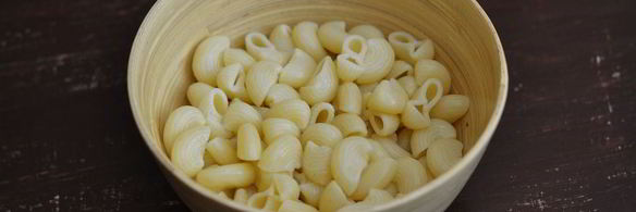 макароны в сливочном соусе