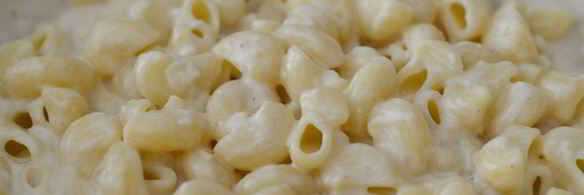 макароны в сливочном соусе