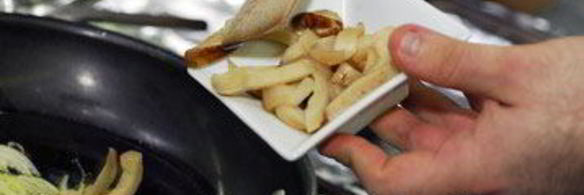 паста папарделле с белыми грибами