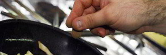 паста папарделле с белыми грибами