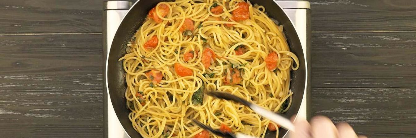 Паста с базиликом