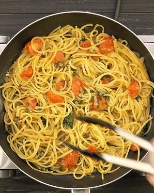 Паста с базиликом