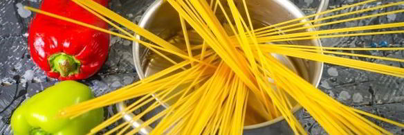 паста с болгарским перцем