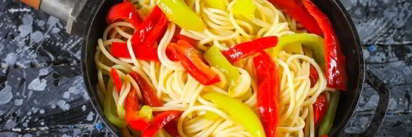 паста с болгарским перцем