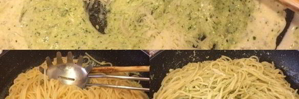 паста с домашним песто