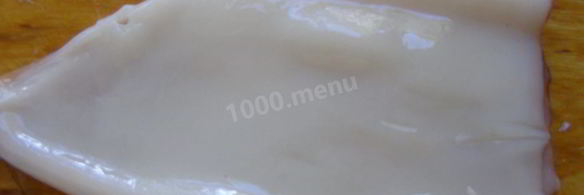 паста с кальмарами в сливочном соусе