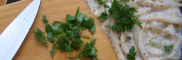 паста с кальмарами в сливочном соусе