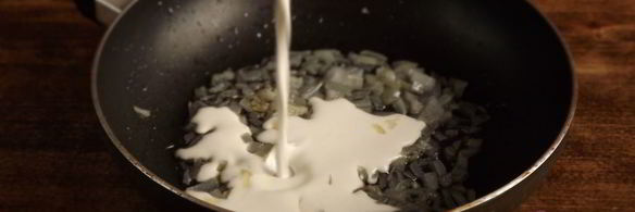 паста с креветками