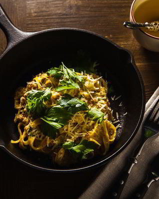 Паста с кроликом