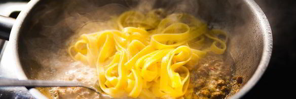 паста с кроликом