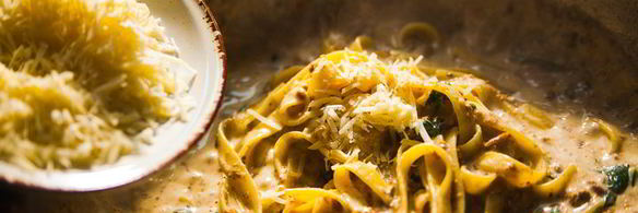 паста с кроликом