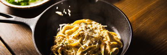 паста с кроликом