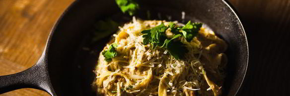 паста с кроликом