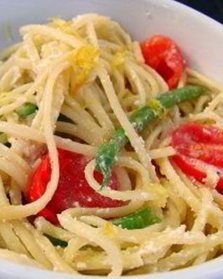 Паста с овощами