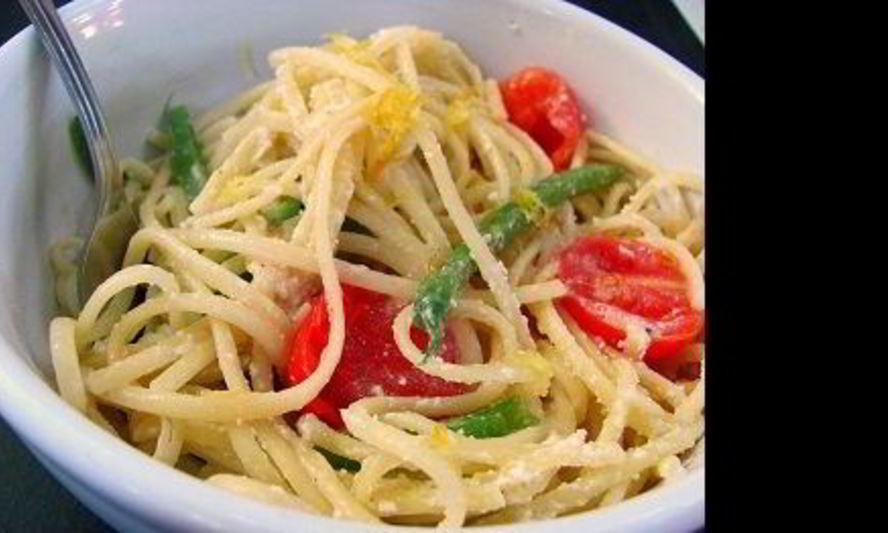 Рецепт пасты с овощами