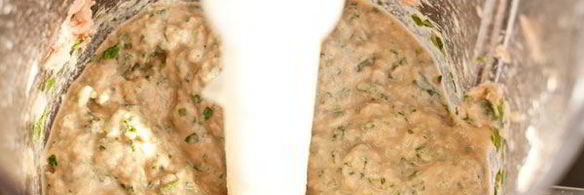 паста с соусом из тунца и петрушки