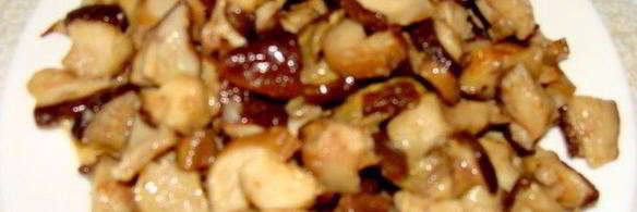 паста с телятиной и белыми грибами