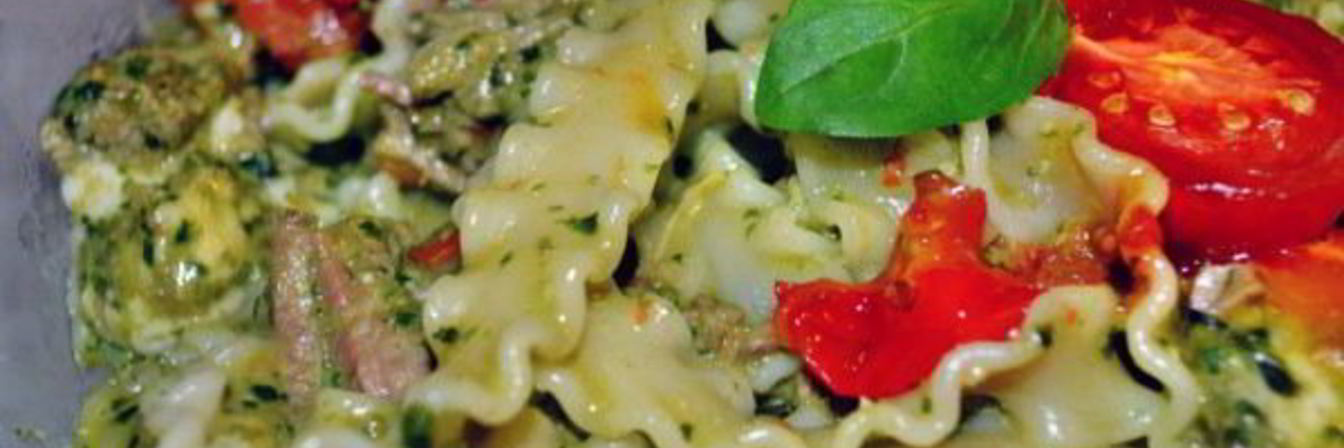 Паста с телятиной