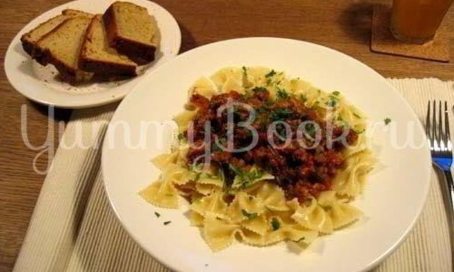 Рецепт пасты с томатным соусом