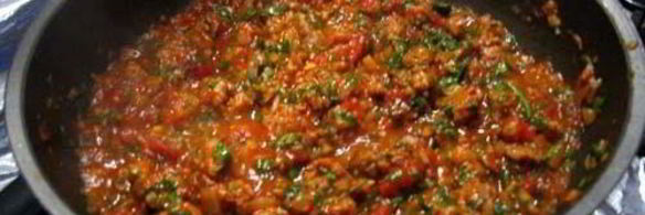 паста с томатным соусом