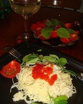 Спагетти Четыре сыра