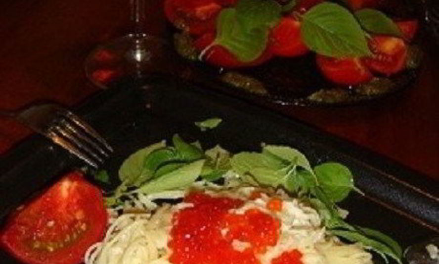 Рецепт спагетти четыре сыра