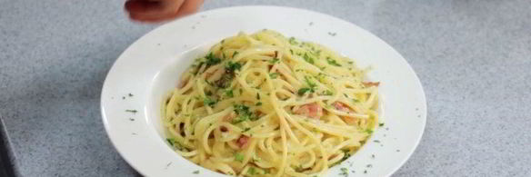 спагетти карбонара