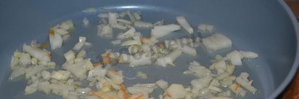 спагетти с куриным фаршем